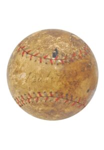 Babe Ruth Single Signed Baseball