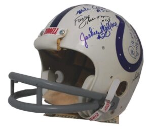 Baltimore Colts All-Time Greats Autographed Helmet