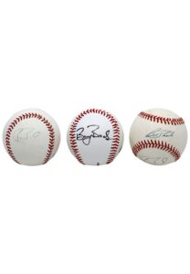 Barry Bonds Autographed Baseballs