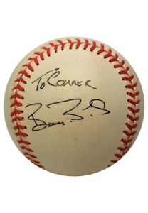 Barry Bonds Single-Signed OML Baseball