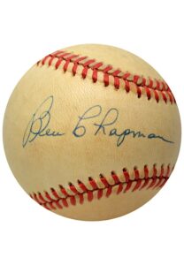 Ben Chapman Single-Signed OAL Baseball