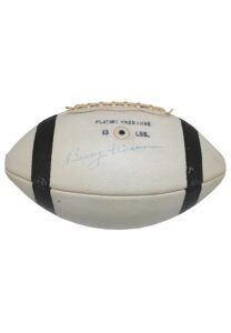 Benny Friedman Autographed Football