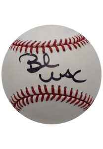 Bernie Mac Single-Signed OML Baseball