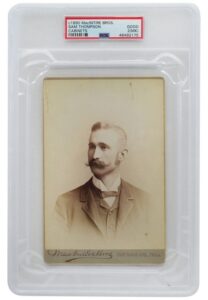 “Big” Sam Thompson 1890 MacIntire Bros Cabinet Card From Hardy Richardson’s Personal Archives