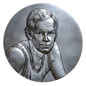 Bill Bradley Basketball Hall of Fame Class of 1983 Medallion