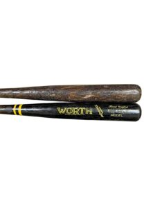 Bill Madlock Game-Used & Signed Bats