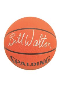 Bill Walton Autographed Basketball