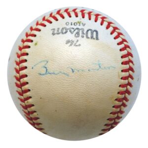 Billy Martin Single-Signed Baseball