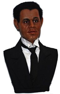 Booker T. Washington Wax Museum Bust