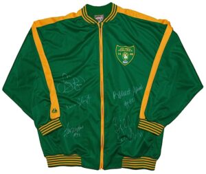 Boston Celtics All-Time Greats Autographed Jacket