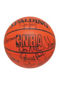 Boston Celtics Legends Multi-Signed Limited Edition Basketball