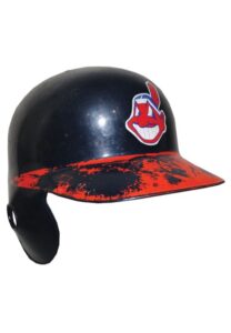 Brett Butler Cleveland Indians Game-Used Batting Helmet