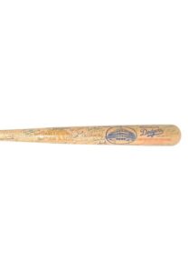 Brooklyn Dodgers Multi-Signed Limited Edition Bat