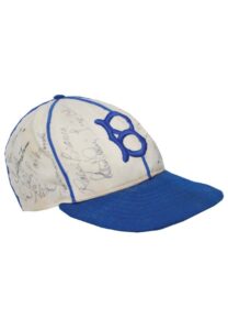 Brooklyn Dodgers Multi-Signed Replica Cap