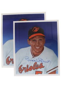 Brooks Robinson Original Signed Jim Bliss Art