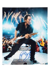 Bruce Springsteen Autographed 11″x14″ Photo