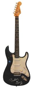 Buddy Guy Autographed Black Fender Squier Guitar