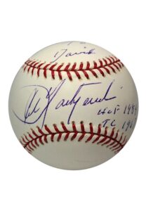 Carl Yastrzemski Single-Signed Baseball