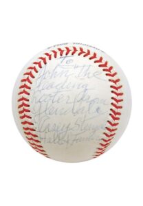 Casey Stengel Single-Signed Baseball