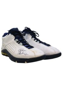 Charles Barkley Philadelphia 76ers Game-Used & Autographed Sneakers