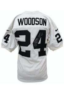 Charles Woodson Oakland Raiders Autographed Jersey