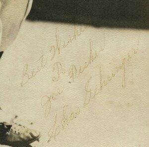 Chas Gehringer Autographed Photo