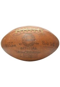 Chicago Bears Multi-Signed Official NFL Football Featuring Paddy Driscoll