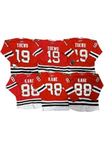 Chicago Blackhawks Signed Jerseys Kane & Toews