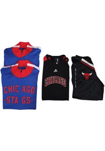 Chicago Bulls Player-Worn Warm-Up Jackets