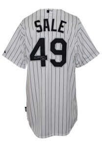 Chris Sale Chicago White Sox Autographed Jersey