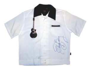 Chuck Berry Autographed Gibson Tour Shirt