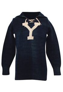 Circa 1890s Yale University Player-Worn Varsity Baseball Sweater