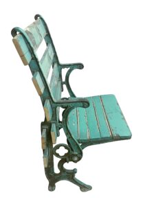 Circa 1909 Forbes Field Figural End Stadium Seat