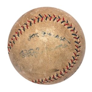 Circa 1919 “Shoeless” Joe Jackson & Buck Weaver Signed Baseball