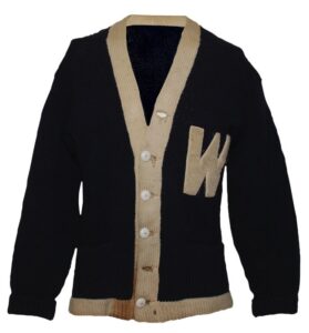 Circa 1920 Clyde Milan Washington Senators Worn Warm-up Sweater