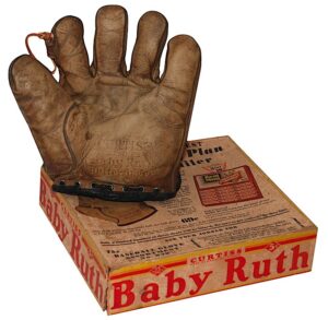 Circa 1920s Baby Ruth Jacket, Gloves & Retail Boxes