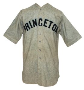 Circa 1925 Jacob Slagle Princeton Tigers Game-Used Road Jersey and Cap