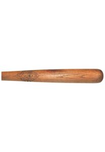 Circa 1926 Zack “Buck” Wheat Brooklyn Dodgers/Philadelphia Athletics Game-Used & Side-Written Bat