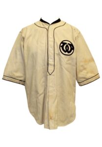 Circa 1930s Industrial League Baseball Complete Flannel Uniform