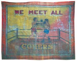 Circa 1935 Carnival Banner