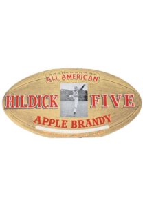 Circa 1939 Ken Strong “Hildick Five Apple Brandy” Original In-Store Advertisement