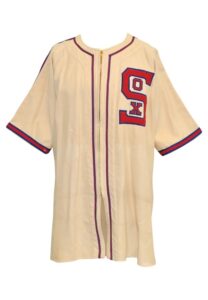 Circa 1940-41 Jimmy Dykes Chicago White Sox Manager-Worn Flannel Home Flannel Jersey