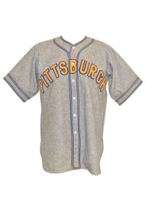 Circa 1940 Pittsburgh Panthers & Purdue Boilermakers Game-Used Flannel Jerseys