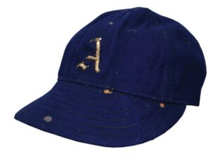 Circa 1940 Sam Chapman Philadelphia Athletics Game-Used & Autographed Cap