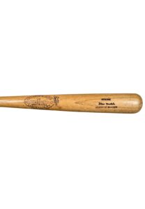 Circa 1942-43 Stan Musial St. Louis Cardinals Rookie Era Game-Used Bat Dual-Signed By Musial & Hornsby