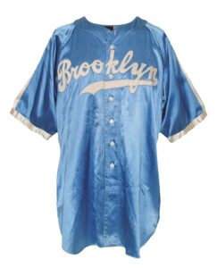 Circa 1945 Leo Durocher Brooklyn Dodgers Game-Used & Autographed Road Satin Uniform