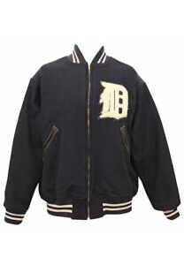 Circa 1950 George Kell Detroit Tigers Player-Worn Dugout Jacket