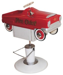 Circa 1950s Fire Chief Pedal Car Barber’s Chair