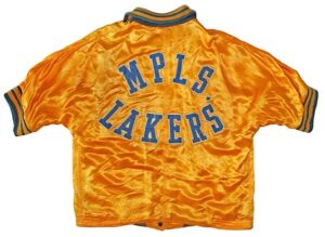 Circa 1950s Whitey Skoog Minneapolis Lakers Worn Warm-Up Jacket 