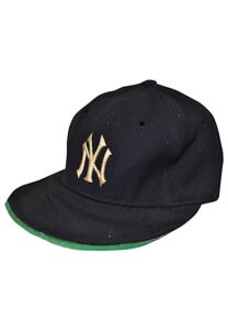 Circa 1952 Phil Rizzuto New York Yankees Game-Used & Autographed Cap